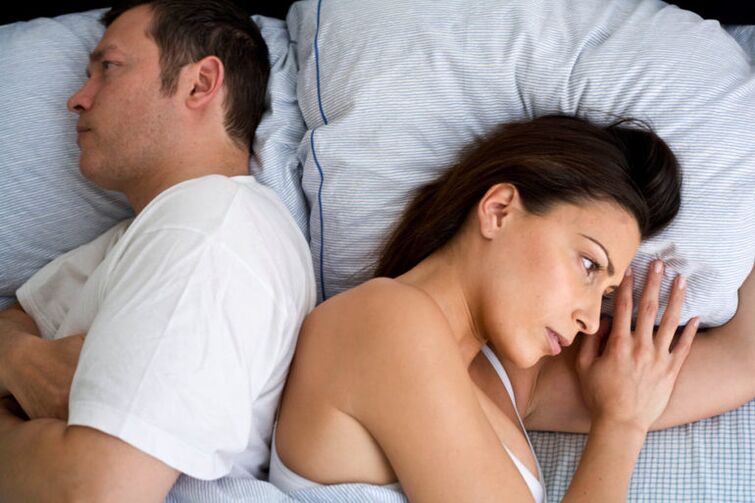 decreased sexual desire with the prostate