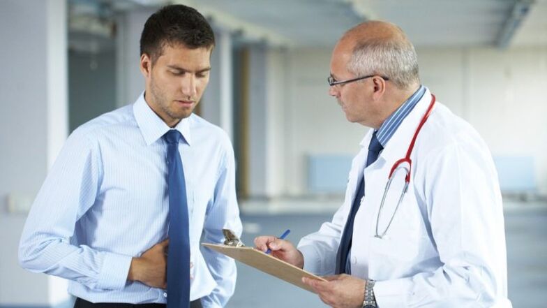 consulting a doctor about prostatitis symptoms