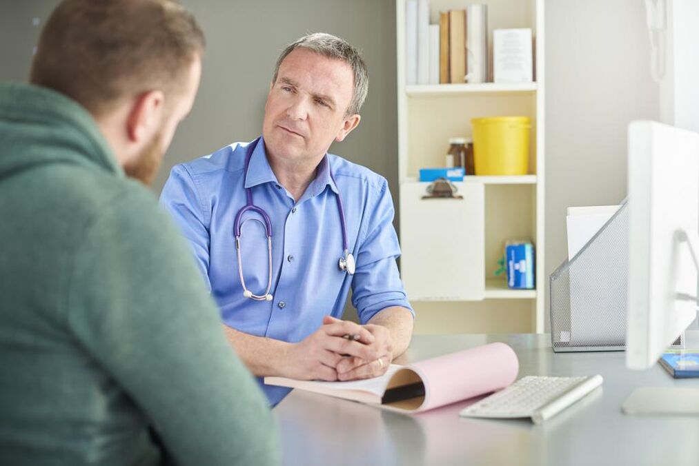 Treatment of prostatitis in men is based on the doctor's diagnosis