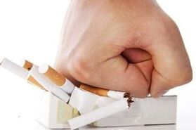 Smoking adversely affects the male body