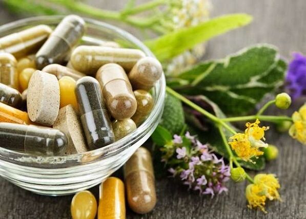 herbs and pills for treating prostatitis